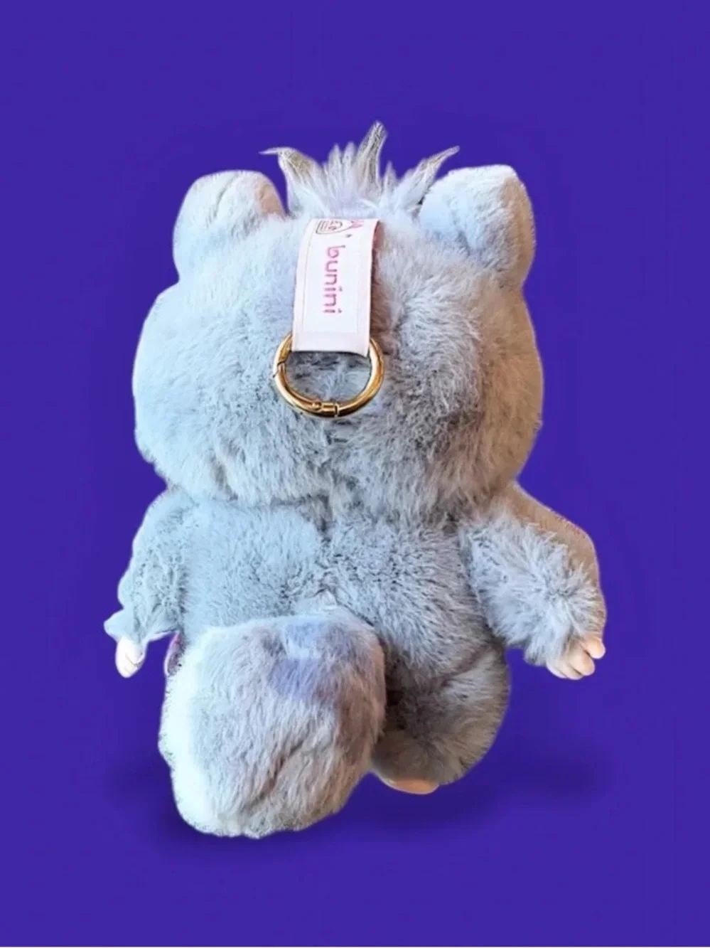 Three Babies Toys Bunini Macarons Soft Plush Toy Pendant Coconut Ash Ice